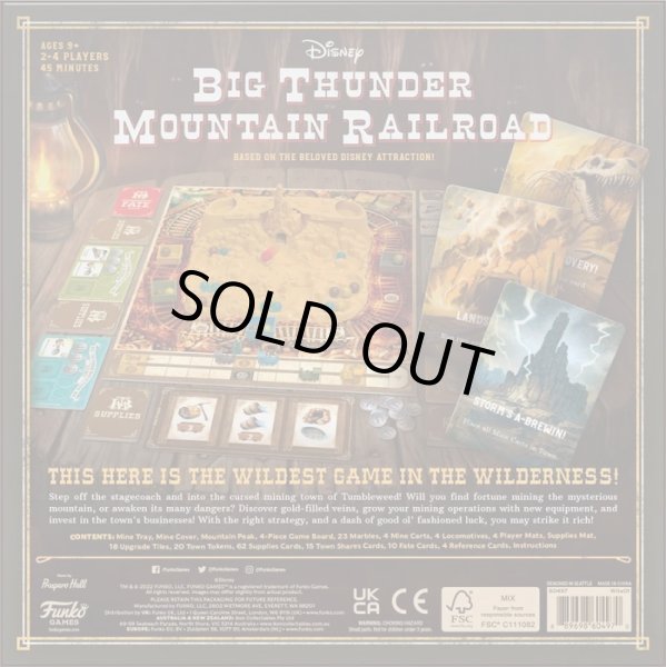 画像2: Big Thunder Mountain Railroad　ルール和訳＆和訳シール付き (2)