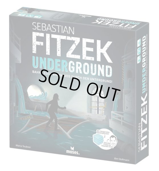 画像1: SEBASTIAN FITZEK UNDERGROUND　ドイツ語版　和訳ルール・カード和訳シート付 (1)